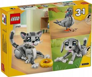 Super LEGO Creator 3w1 Psotny piesek kotek gołąb