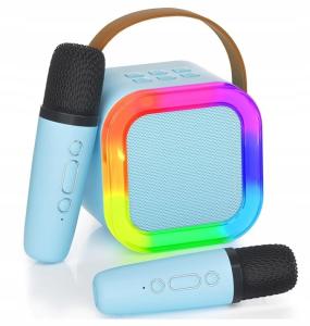 GŁOŚNIK PRZENOŚNY ZESTAW DO KARAOKE 