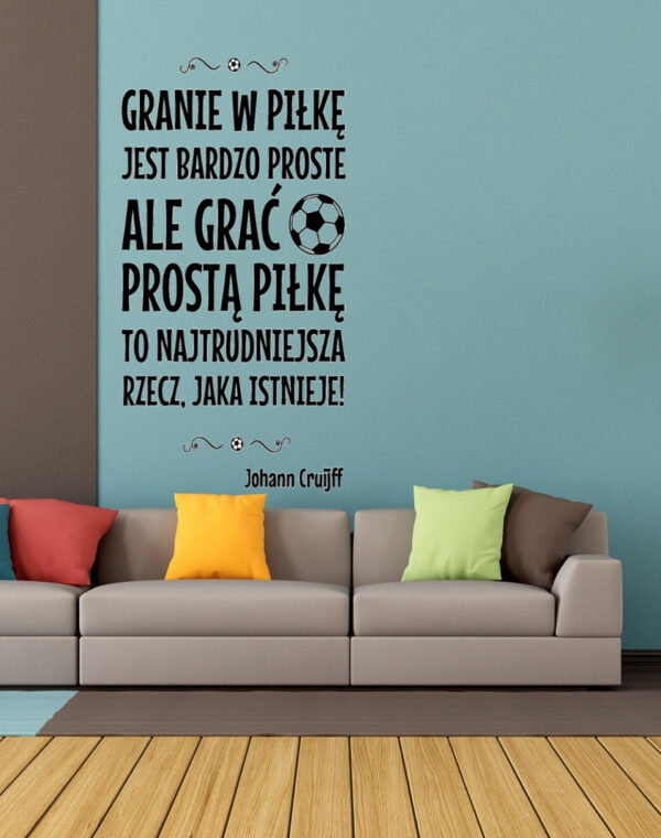 Johan Cruijff. Piłkarski cytat