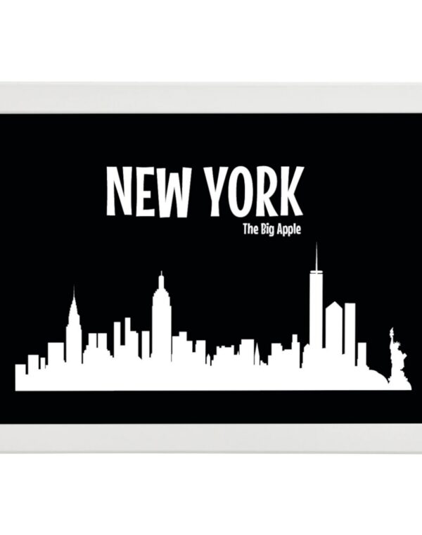 Miasta Świata New York Chicago - Plakat A3