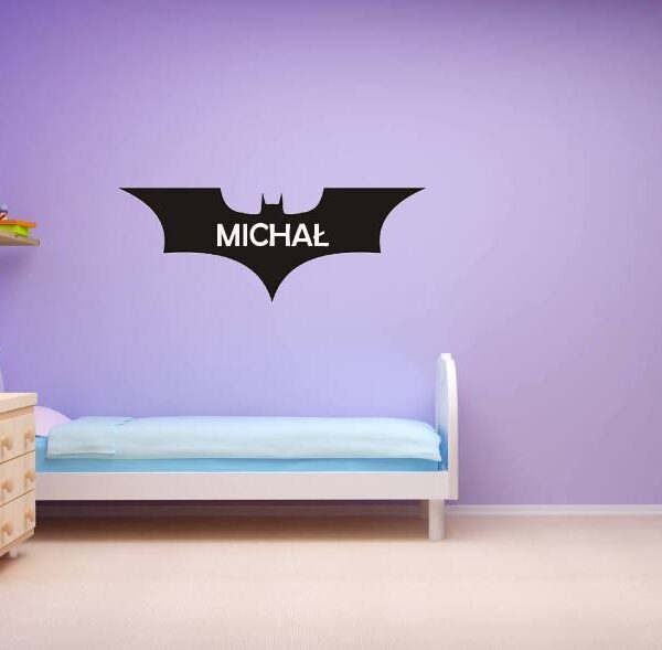 Imię dziecka + Logo Batman V
