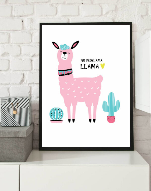 Lama no probLama - Plakat A3