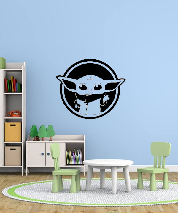 Yoda Gwiezdne Wojny Star Wars Naklejka