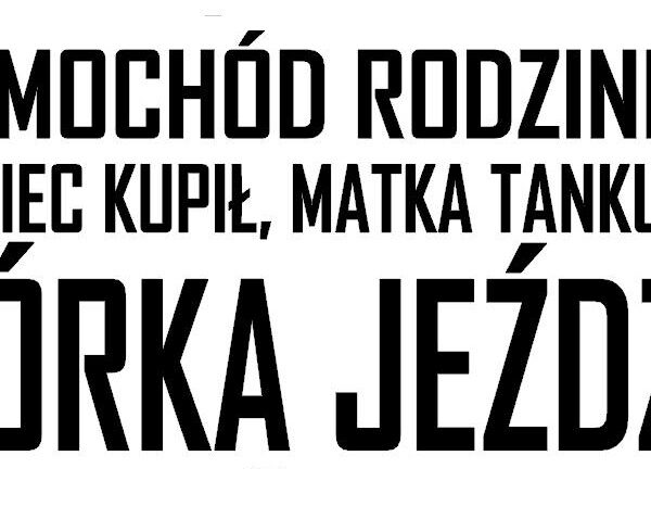 Samochód Rodzinny I ...