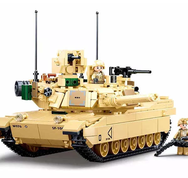 Klocki SLUBAN Czołg Abrams