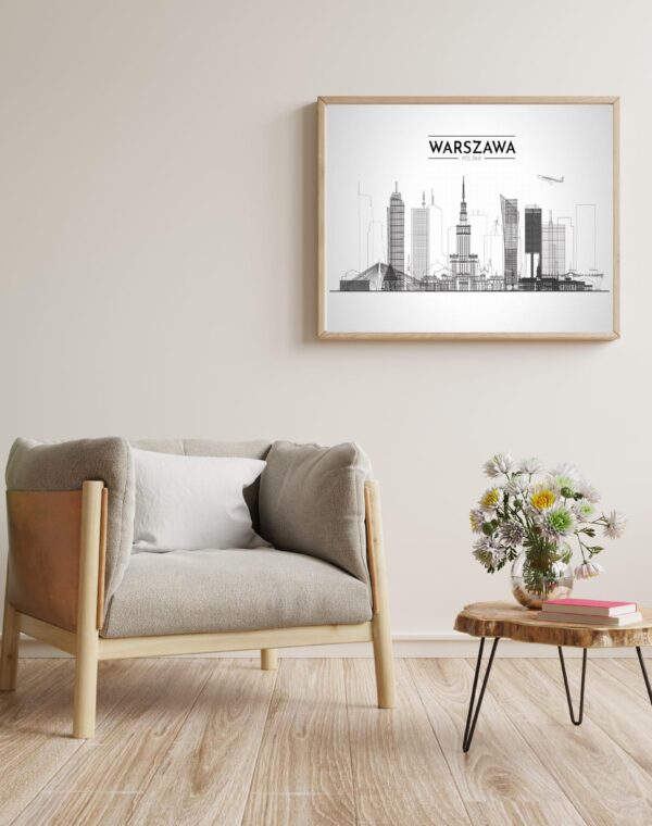 Warszawa - Plakat A3