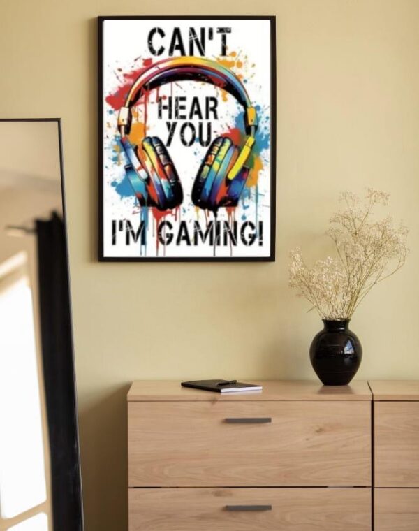 Plakat Gracza A3 w ramie