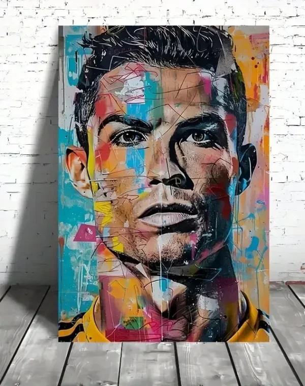 Plakat A3 Ronaldo CR7  w ramie