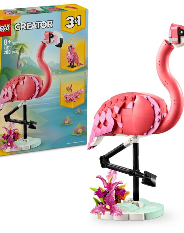 Klocki LEGO Creator 31170 Różowy flaming