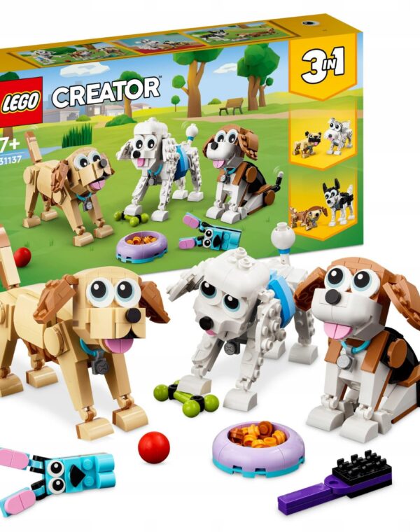 LEGO Creator 3 w 1 31137 Urocze psiaki