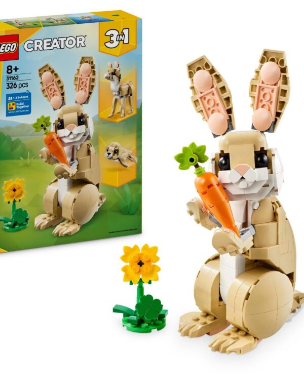 LEGO Creator 3w1 Uroczy króliczek 31162