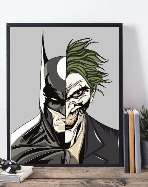 Batman Joker Plakat A3
