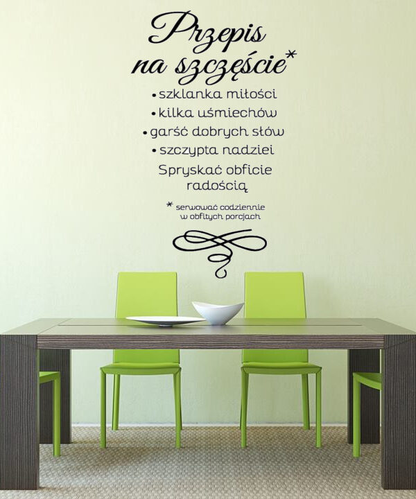 Cytat "Przepis na szczęście"
