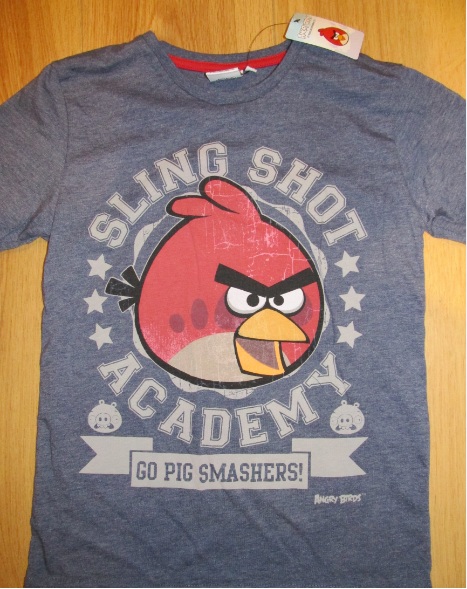 Koszulka Angry Birds Slim Line rozm 146