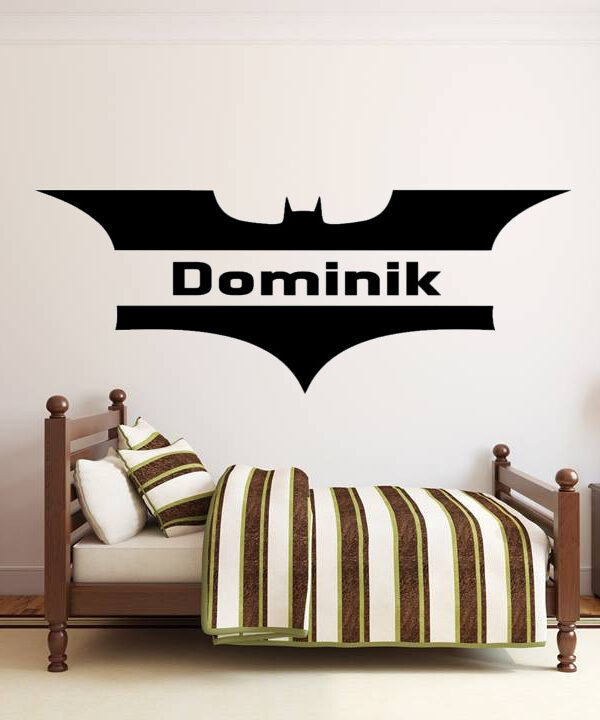 Imię dziecka + Logo Batman VI