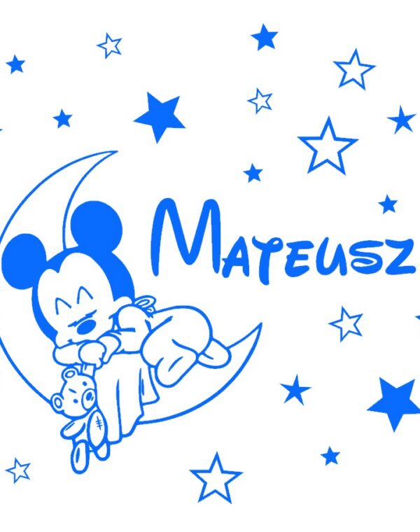 Mały Mickey księżyc miś