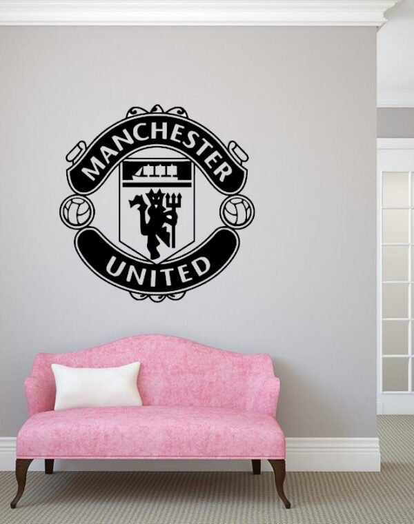 Manchester United Herb Klubowy - naklejka ścienna