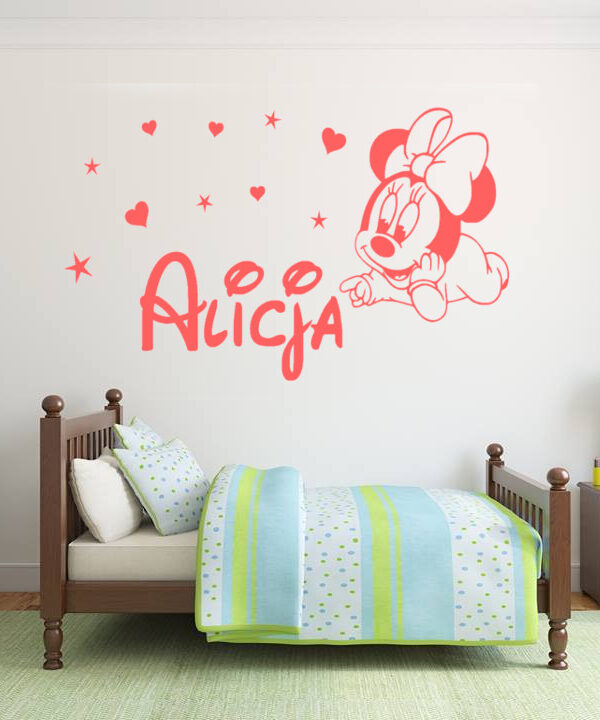 Mała Minnie + imię dziecka KIDS