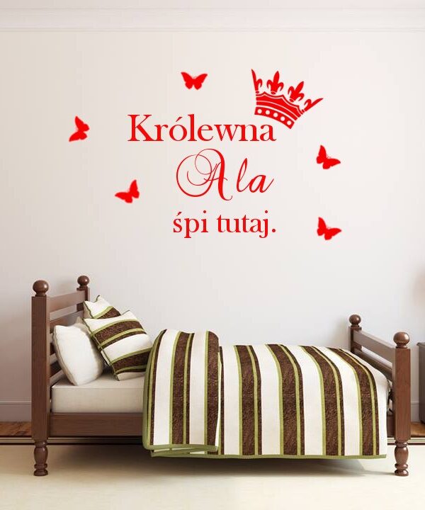 Imię dziecka + korona