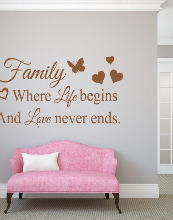 Cytat "Family where life begins..."