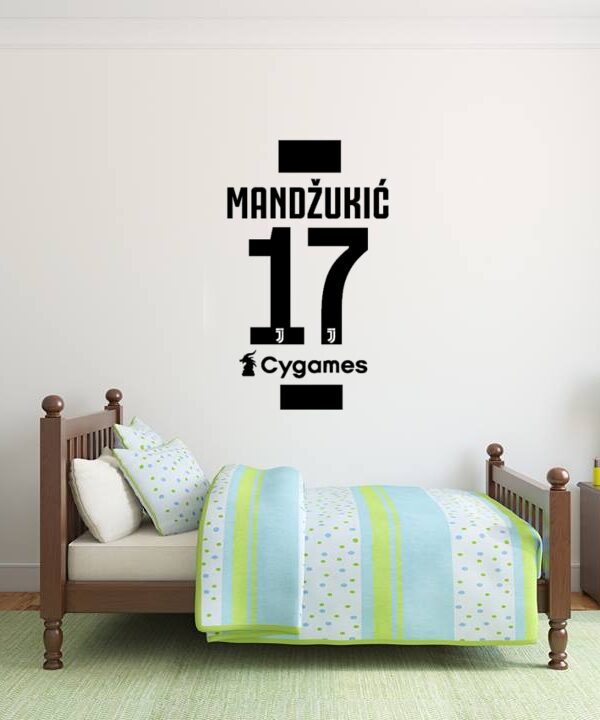 Mario Mandzukic T-Shirt JUVE Juventus Serie A